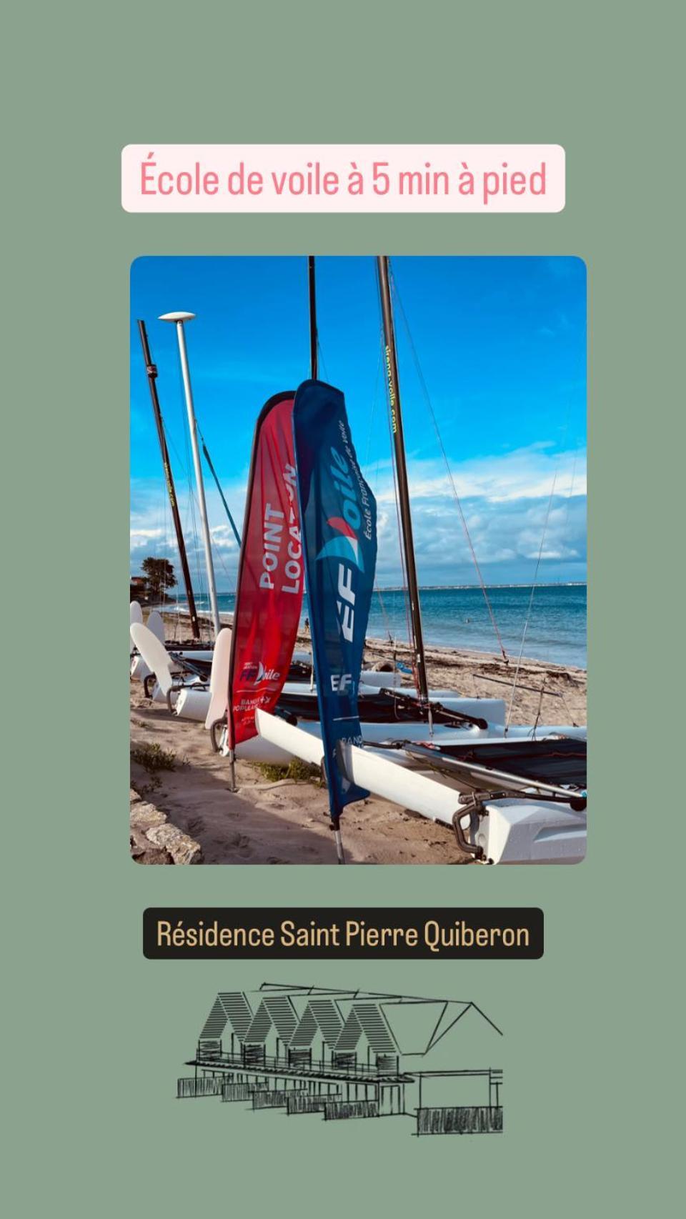 Residence Saint Pierre Quiberon Exterior foto